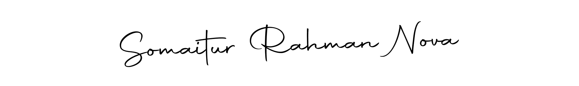 Autography-DOLnW is a professional signature style that is perfect for those who want to add a touch of class to their signature. It is also a great choice for those who want to make their signature more unique. Get Somaitur Rahman Nova name to fancy signature for free. Somaitur Rahman Nova signature style 10 images and pictures png