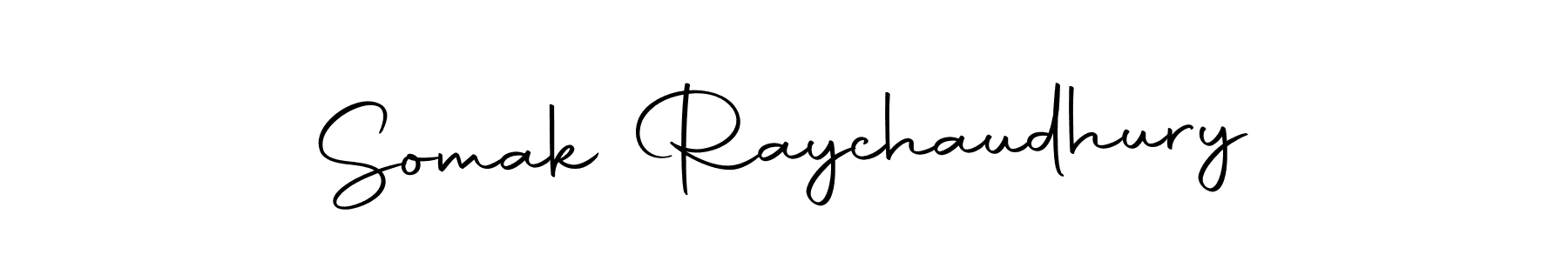 Create a beautiful signature design for name Somak Raychaudhury. With this signature (Autography-DOLnW) fonts, you can make a handwritten signature for free. Somak Raychaudhury signature style 10 images and pictures png