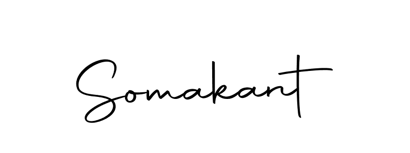 Use a signature maker to create a handwritten signature online. With this signature software, you can design (Autography-DOLnW) your own signature for name Somakant. Somakant signature style 10 images and pictures png