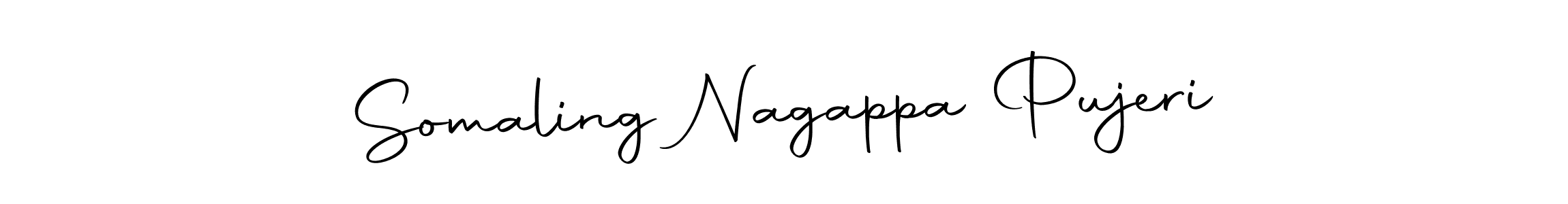 Create a beautiful signature design for name Somaling Nagappa Pujeri. With this signature (Autography-DOLnW) fonts, you can make a handwritten signature for free. Somaling Nagappa Pujeri signature style 10 images and pictures png