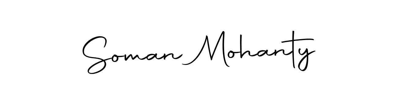 Make a beautiful signature design for name Soman Mohanty. Use this online signature maker to create a handwritten signature for free. Soman Mohanty signature style 10 images and pictures png