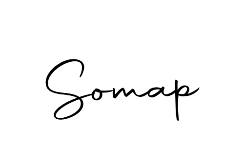 Make a beautiful signature design for name Somap. With this signature (Autography-DOLnW) style, you can create a handwritten signature for free. Somap signature style 10 images and pictures png