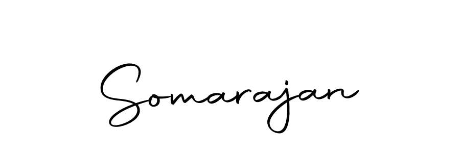 Design your own signature with our free online signature maker. With this signature software, you can create a handwritten (Autography-DOLnW) signature for name Somarajan. Somarajan signature style 10 images and pictures png