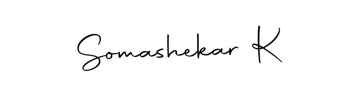 Use a signature maker to create a handwritten signature online. With this signature software, you can design (Autography-DOLnW) your own signature for name Somashekar K. Somashekar K signature style 10 images and pictures png