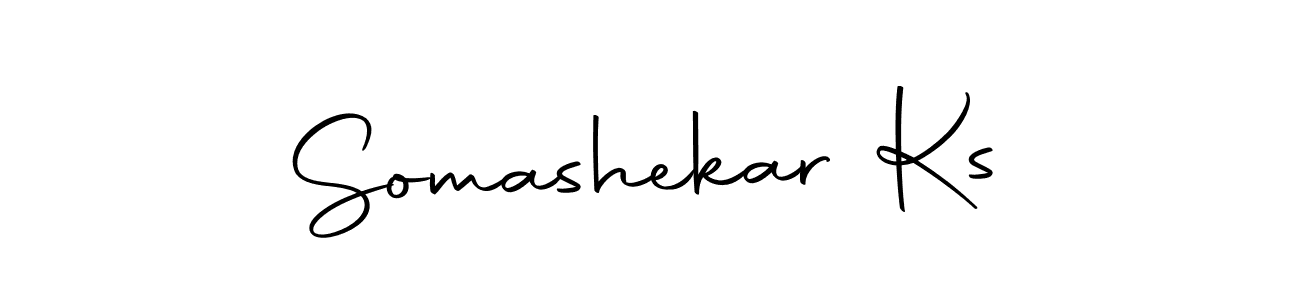 Also we have Somashekar Ks name is the best signature style. Create professional handwritten signature collection using Autography-DOLnW autograph style. Somashekar Ks signature style 10 images and pictures png