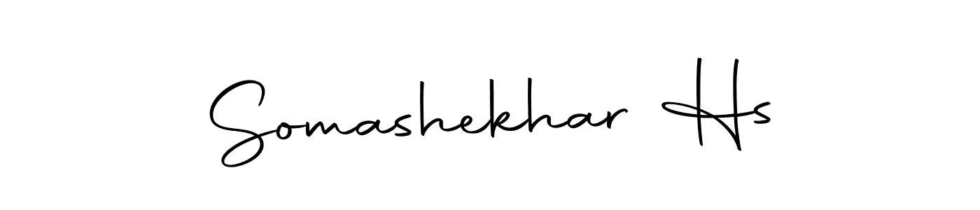 Somashekhar Hs stylish signature style. Best Handwritten Sign (Autography-DOLnW) for my name. Handwritten Signature Collection Ideas for my name Somashekhar Hs. Somashekhar Hs signature style 10 images and pictures png