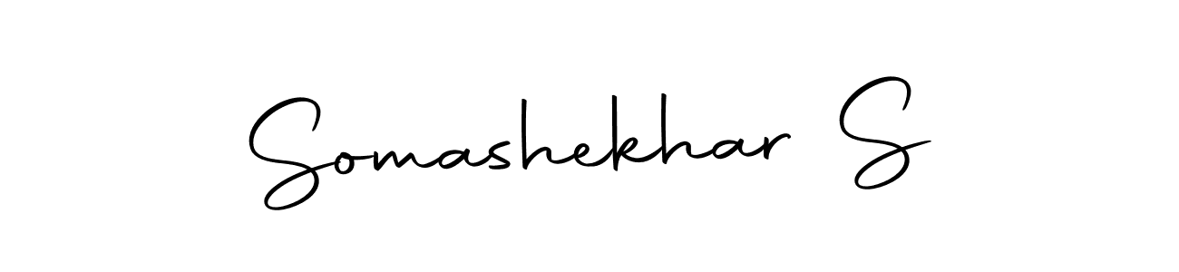 The best way (Autography-DOLnW) to make a short signature is to pick only two or three words in your name. The name Somashekhar S include a total of six letters. For converting this name. Somashekhar S signature style 10 images and pictures png