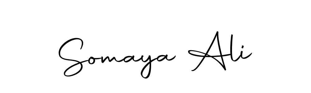 Also we have Somaya Ali name is the best signature style. Create professional handwritten signature collection using Autography-DOLnW autograph style. Somaya Ali signature style 10 images and pictures png