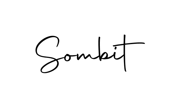Use a signature maker to create a handwritten signature online. With this signature software, you can design (Autography-DOLnW) your own signature for name Sombit. Sombit signature style 10 images and pictures png