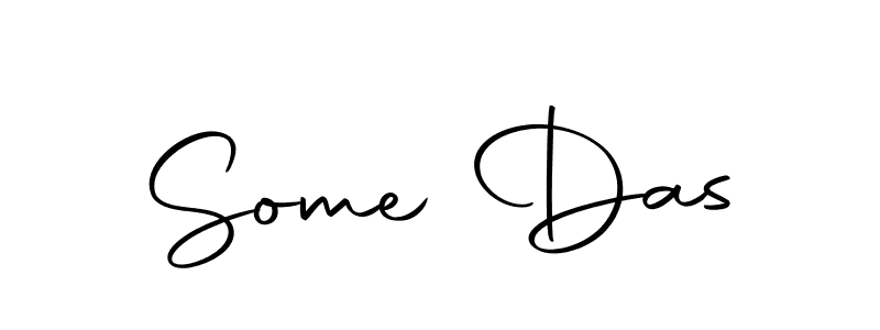 Create a beautiful signature design for name Some Das. With this signature (Autography-DOLnW) fonts, you can make a handwritten signature for free. Some Das signature style 10 images and pictures png