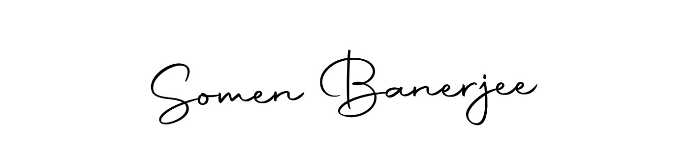 Somen Banerjee stylish signature style. Best Handwritten Sign (Autography-DOLnW) for my name. Handwritten Signature Collection Ideas for my name Somen Banerjee. Somen Banerjee signature style 10 images and pictures png