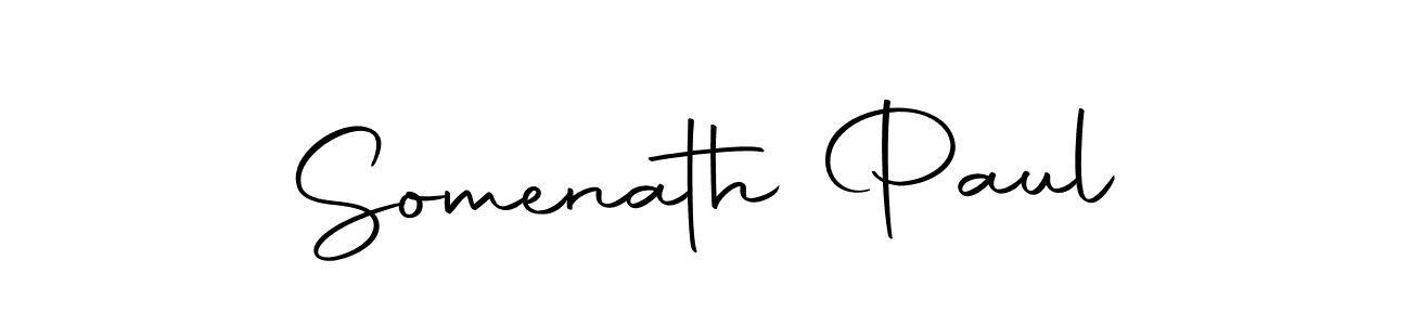 You should practise on your own different ways (Autography-DOLnW) to write your name (Somenath Paul) in signature. don't let someone else do it for you. Somenath Paul signature style 10 images and pictures png