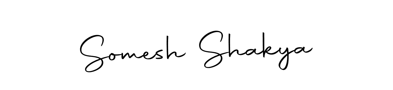 How to make Somesh Shakya signature? Autography-DOLnW is a professional autograph style. Create handwritten signature for Somesh Shakya name. Somesh Shakya signature style 10 images and pictures png