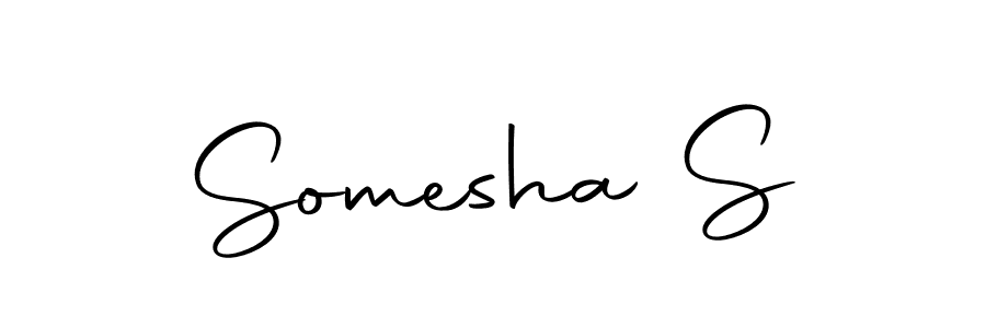 Make a short Somesha S signature style. Manage your documents anywhere anytime using Autography-DOLnW. Create and add eSignatures, submit forms, share and send files easily. Somesha S signature style 10 images and pictures png