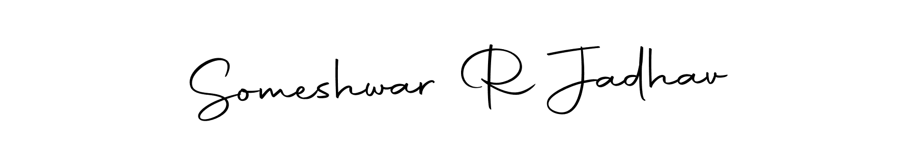 How to Draw Someshwar R Jadhav signature style? Autography-DOLnW is a latest design signature styles for name Someshwar R Jadhav. Someshwar R Jadhav signature style 10 images and pictures png