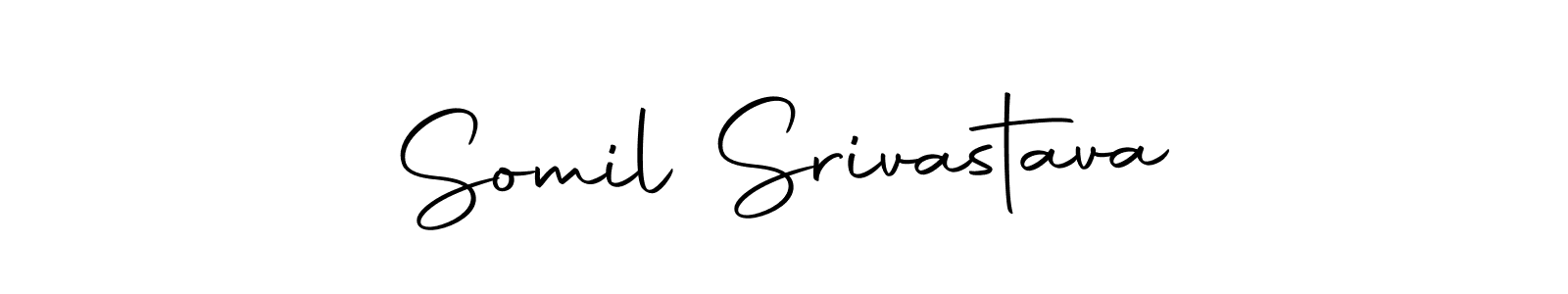 How to make Somil Srivastava signature? Autography-DOLnW is a professional autograph style. Create handwritten signature for Somil Srivastava name. Somil Srivastava signature style 10 images and pictures png
