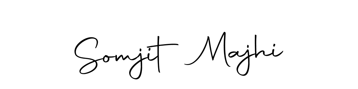 The best way (Autography-DOLnW) to make a short signature is to pick only two or three words in your name. The name Somjit Majhi include a total of six letters. For converting this name. Somjit Majhi signature style 10 images and pictures png
