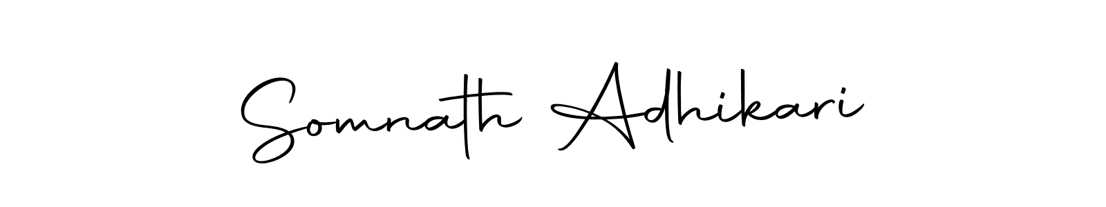 Similarly Autography-DOLnW is the best handwritten signature design. Signature creator online .You can use it as an online autograph creator for name Somnath Adhikari. Somnath Adhikari signature style 10 images and pictures png