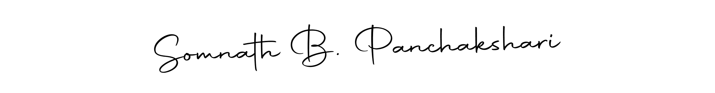 Use a signature maker to create a handwritten signature online. With this signature software, you can design (Autography-DOLnW) your own signature for name Somnath B. Panchakshari. Somnath B. Panchakshari signature style 10 images and pictures png