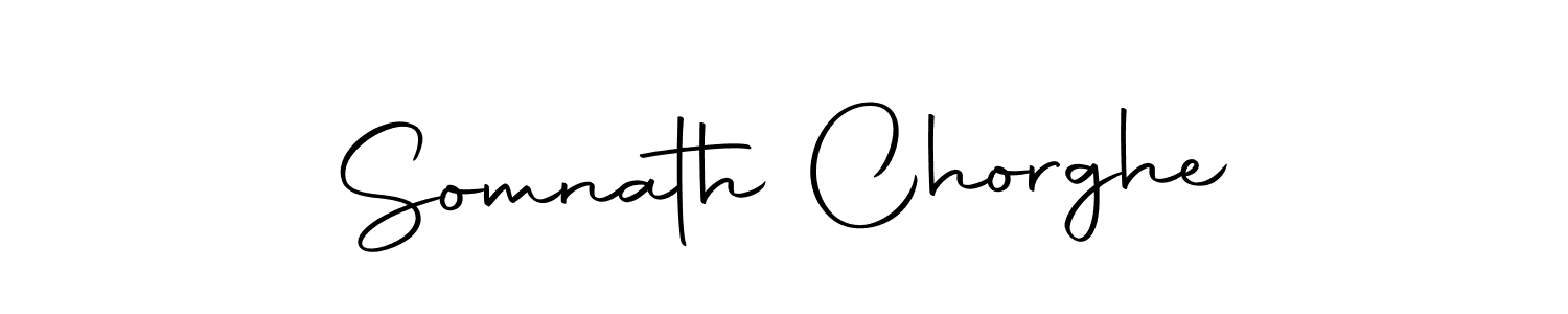 Create a beautiful signature design for name Somnath Chorghe. With this signature (Autography-DOLnW) fonts, you can make a handwritten signature for free. Somnath Chorghe signature style 10 images and pictures png