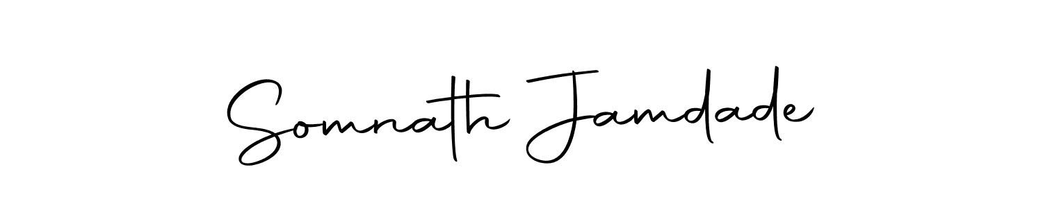 Similarly Autography-DOLnW is the best handwritten signature design. Signature creator online .You can use it as an online autograph creator for name Somnath Jamdade. Somnath Jamdade signature style 10 images and pictures png
