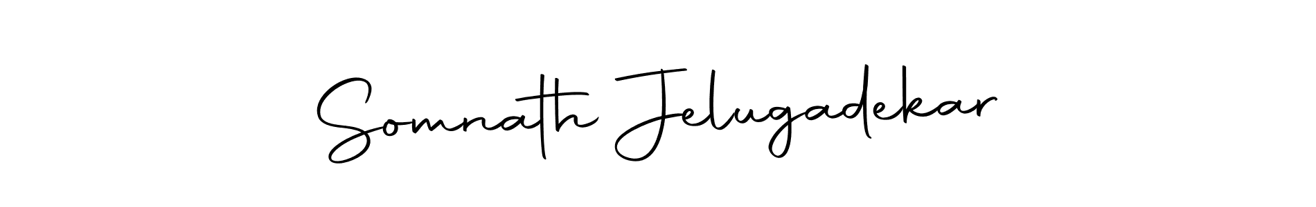How to Draw Somnath Jelugadekar signature style? Autography-DOLnW is a latest design signature styles for name Somnath Jelugadekar. Somnath Jelugadekar signature style 10 images and pictures png