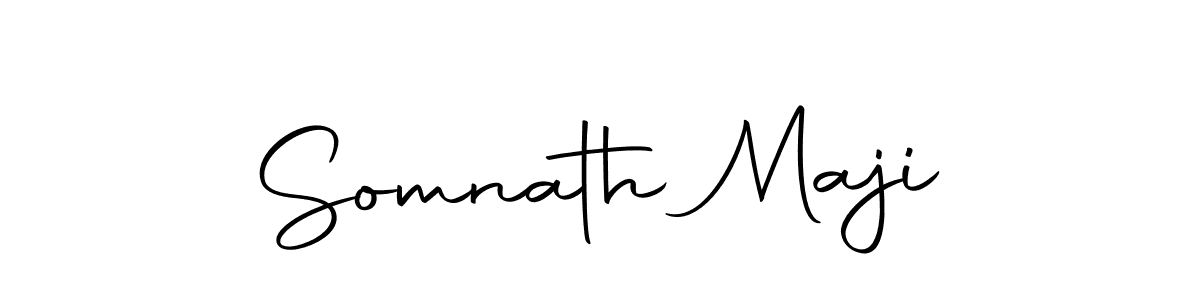 You should practise on your own different ways (Autography-DOLnW) to write your name (Somnath Maji) in signature. don't let someone else do it for you. Somnath Maji signature style 10 images and pictures png