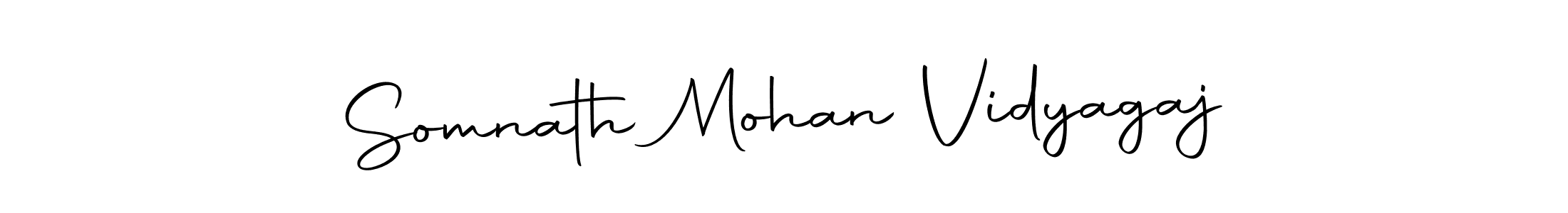 Autography-DOLnW is a professional signature style that is perfect for those who want to add a touch of class to their signature. It is also a great choice for those who want to make their signature more unique. Get Somnath Mohan Vidyagaj name to fancy signature for free. Somnath Mohan Vidyagaj signature style 10 images and pictures png