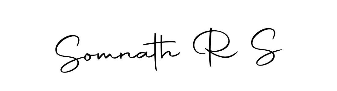 Also we have Somnath R S name is the best signature style. Create professional handwritten signature collection using Autography-DOLnW autograph style. Somnath R S signature style 10 images and pictures png