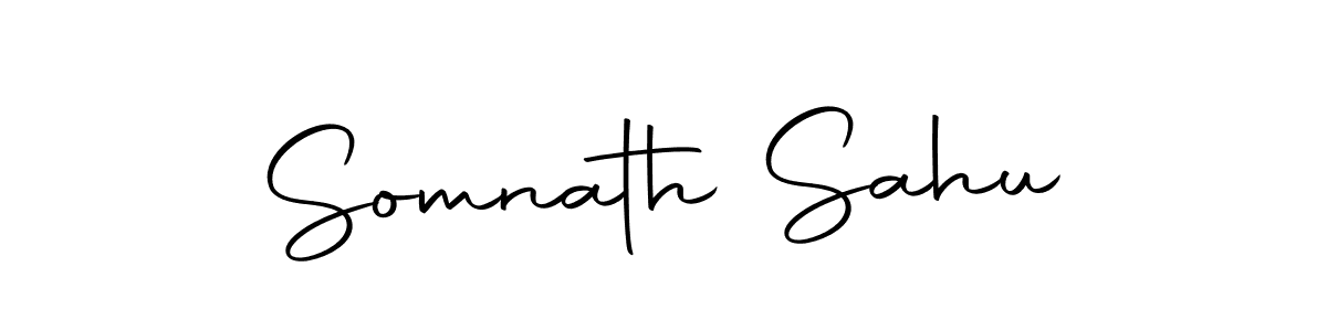 Make a beautiful signature design for name Somnath Sahu. With this signature (Autography-DOLnW) style, you can create a handwritten signature for free. Somnath Sahu signature style 10 images and pictures png