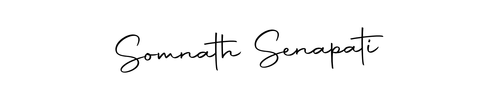 Use a signature maker to create a handwritten signature online. With this signature software, you can design (Autography-DOLnW) your own signature for name Somnath Senapati. Somnath Senapati signature style 10 images and pictures png