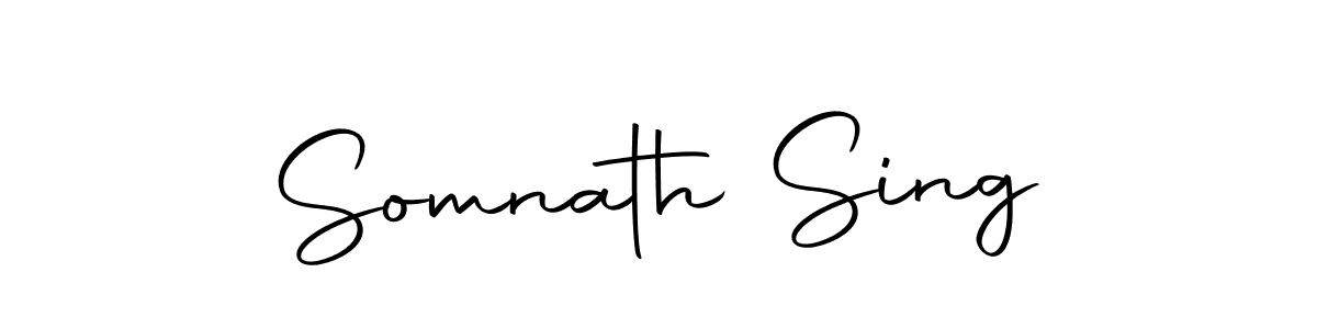 Make a short Somnath Sing signature style. Manage your documents anywhere anytime using Autography-DOLnW. Create and add eSignatures, submit forms, share and send files easily. Somnath Sing signature style 10 images and pictures png