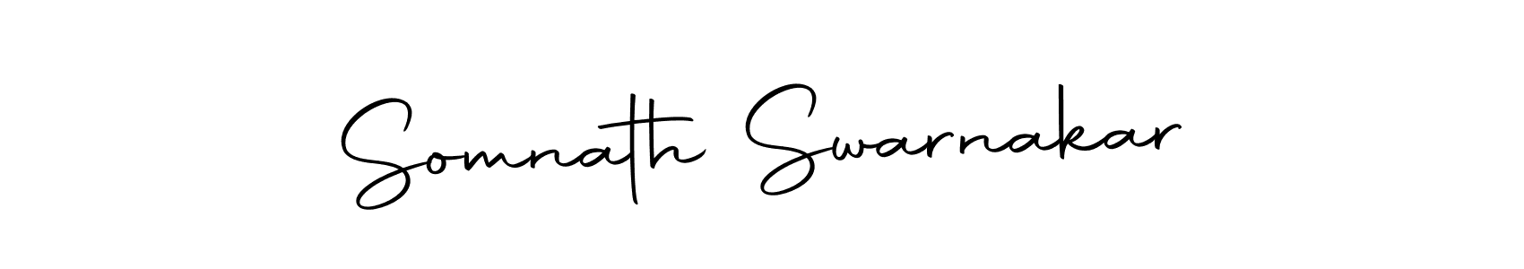 The best way (Autography-DOLnW) to make a short signature is to pick only two or three words in your name. The name Somnath Swarnakar include a total of six letters. For converting this name. Somnath Swarnakar signature style 10 images and pictures png