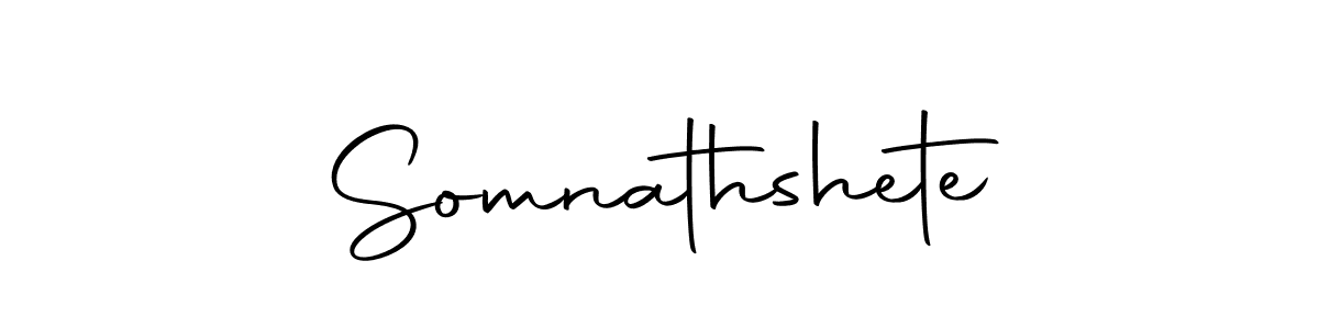 How to make Somnathshete signature? Autography-DOLnW is a professional autograph style. Create handwritten signature for Somnathshete name. Somnathshete signature style 10 images and pictures png