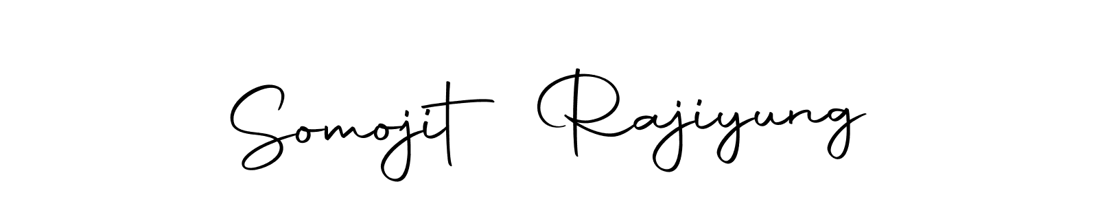 Also we have Somojit Rajiyung name is the best signature style. Create professional handwritten signature collection using Autography-DOLnW autograph style. Somojit Rajiyung signature style 10 images and pictures png