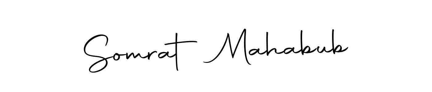 It looks lik you need a new signature style for name Somrat Mahabub. Design unique handwritten (Autography-DOLnW) signature with our free signature maker in just a few clicks. Somrat Mahabub signature style 10 images and pictures png