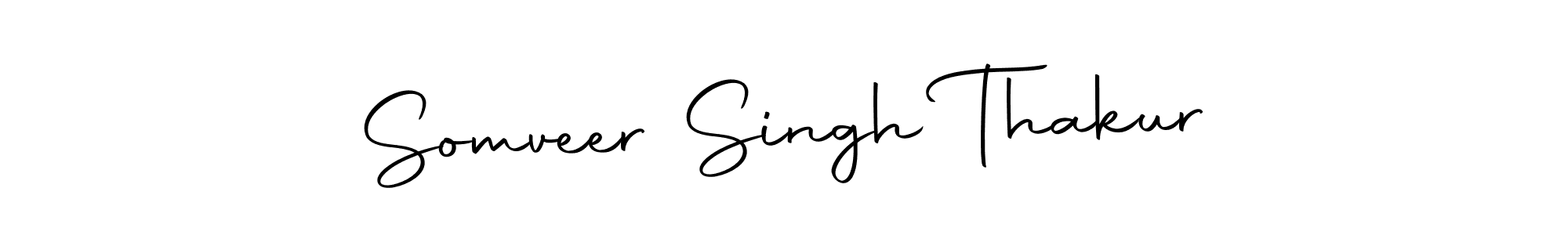 Create a beautiful signature design for name Somveer Singh Thakur. With this signature (Autography-DOLnW) fonts, you can make a handwritten signature for free. Somveer Singh Thakur signature style 10 images and pictures png