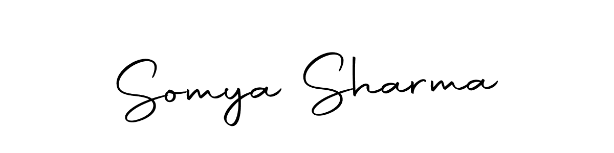 Autography-DOLnW is a professional signature style that is perfect for those who want to add a touch of class to their signature. It is also a great choice for those who want to make their signature more unique. Get Somya Sharma name to fancy signature for free. Somya Sharma signature style 10 images and pictures png