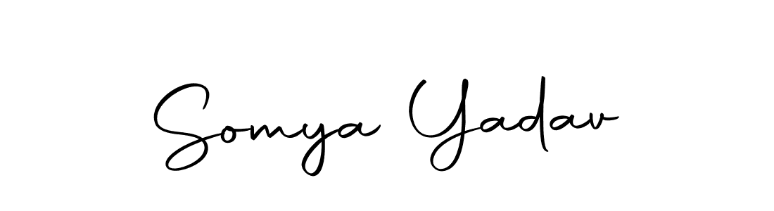 Here are the top 10 professional signature styles for the name Somya Yadav. These are the best autograph styles you can use for your name. Somya Yadav signature style 10 images and pictures png