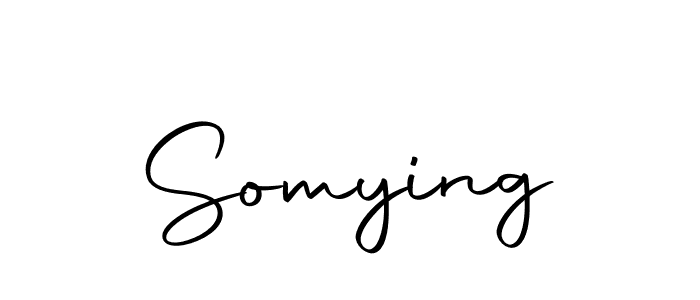 It looks lik you need a new signature style for name Somying. Design unique handwritten (Autography-DOLnW) signature with our free signature maker in just a few clicks. Somying signature style 10 images and pictures png