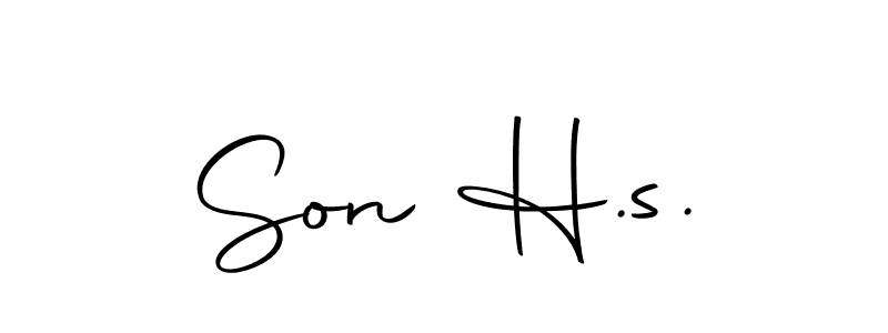 Once you've used our free online signature maker to create your best signature Autography-DOLnW style, it's time to enjoy all of the benefits that Son H.s. name signing documents. Son H.s. signature style 10 images and pictures png