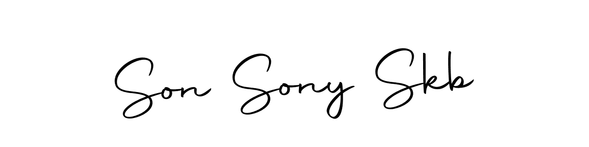 You should practise on your own different ways (Autography-DOLnW) to write your name (Son Sony Skb) in signature. don't let someone else do it for you. Son Sony Skb signature style 10 images and pictures png