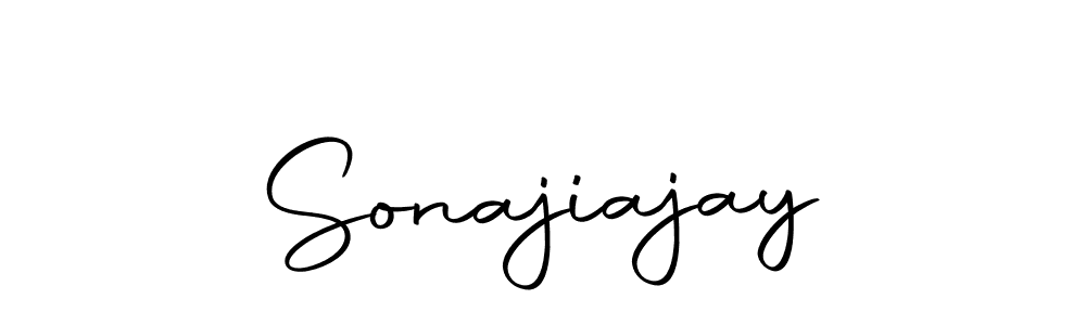 Use a signature maker to create a handwritten signature online. With this signature software, you can design (Autography-DOLnW) your own signature for name Sonajiajay. Sonajiajay signature style 10 images and pictures png