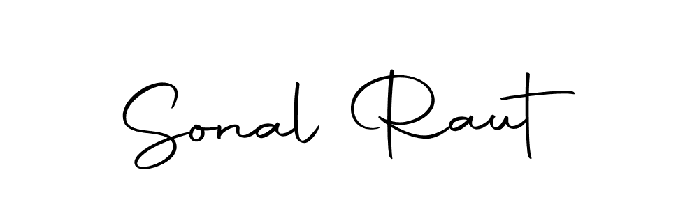 Design your own signature with our free online signature maker. With this signature software, you can create a handwritten (Autography-DOLnW) signature for name Sonal Raut. Sonal Raut signature style 10 images and pictures png