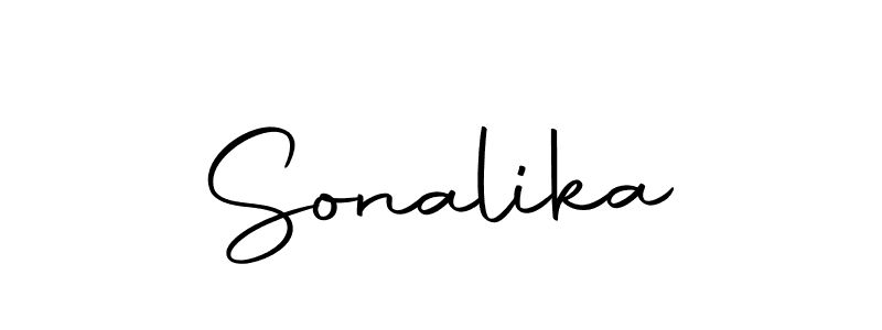 How to make Sonalika name signature. Use Autography-DOLnW style for creating short signs online. This is the latest handwritten sign. Sonalika signature style 10 images and pictures png