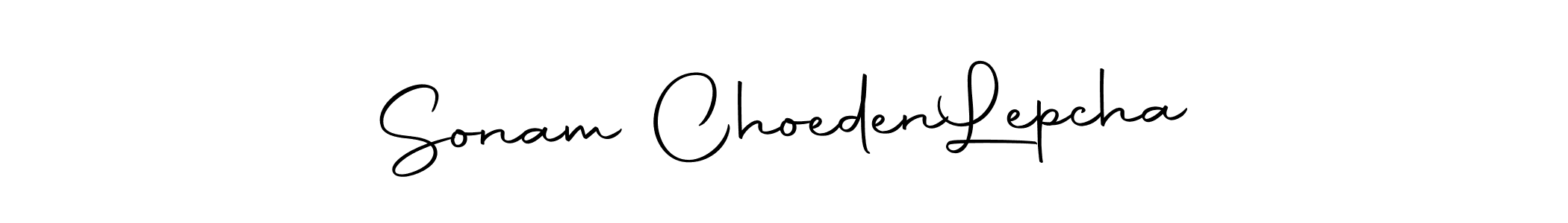 How to make Sonam Choeden  Lepcha signature? Autography-DOLnW is a professional autograph style. Create handwritten signature for Sonam Choeden  Lepcha name. Sonam Choeden  Lepcha signature style 10 images and pictures png