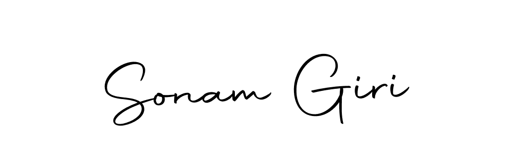 The best way (Autography-DOLnW) to make a short signature is to pick only two or three words in your name. The name Sonam Giri include a total of six letters. For converting this name. Sonam Giri signature style 10 images and pictures png