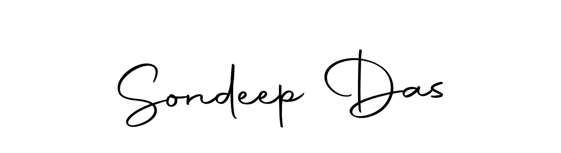 Create a beautiful signature design for name Sondeep Das. With this signature (Autography-DOLnW) fonts, you can make a handwritten signature for free. Sondeep Das signature style 10 images and pictures png