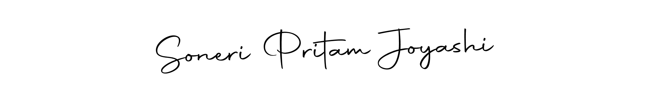 It looks lik you need a new signature style for name Soneri Pritam Joyashi. Design unique handwritten (Autography-DOLnW) signature with our free signature maker in just a few clicks. Soneri Pritam Joyashi signature style 10 images and pictures png