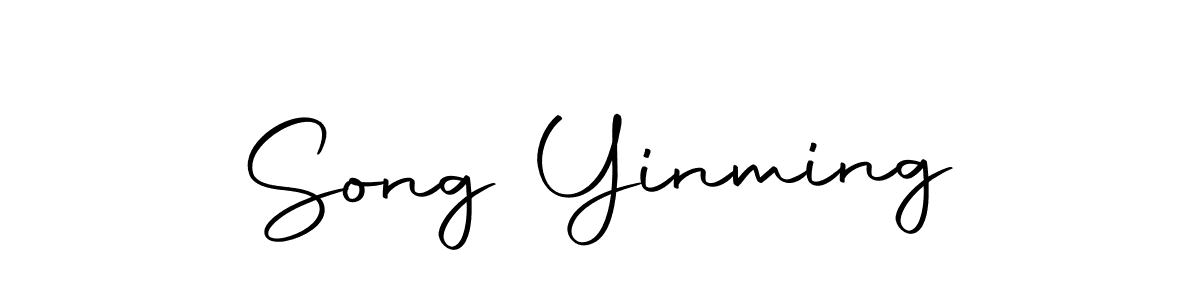 Make a beautiful signature design for name Song Yinming. Use this online signature maker to create a handwritten signature for free. Song Yinming signature style 10 images and pictures png